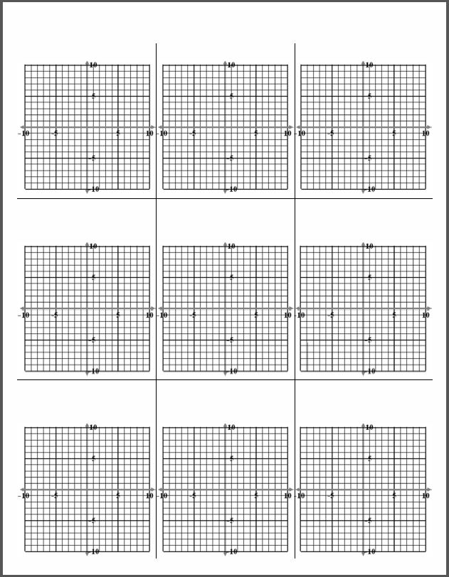 - Printable Graph Paper